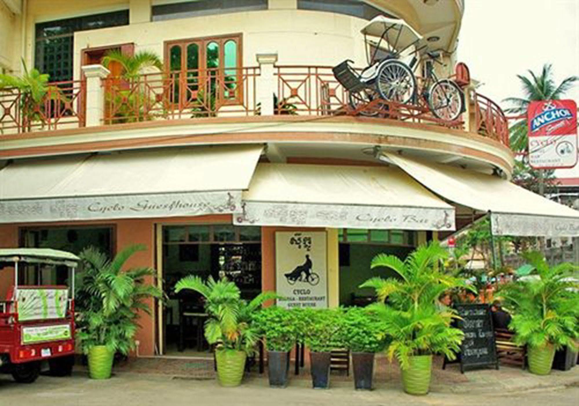 Cyclo Hotel-Bar-Restaurant Phnompenh Exteriér fotografie